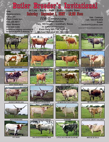 2007 Butler Breeder Invitational Sale Ad
